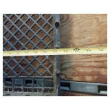 Assorted Items and Signage including Red Door Kennel Sign, Driveway Reflectors, Oar, METZ Baking Co. Crate, and Hand Tools