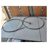 Cable Control Levers with Pump and Knob