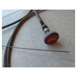 Cable Control Levers with Pump and Knob
