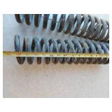 Lot of Two Heavy Duty Metal Springs - 16 1/2" in lenght