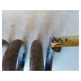 Lot of Two Heavy Duty Metal Springs - 16 1/2" in lenght