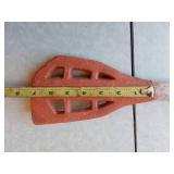 Assorted Farm Parts and Tools including Chains, Clamps, and Drill Bits