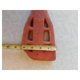 Assorted Farm Parts and Tools including Chains, Clamps, and Drill Bits