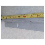 Assorted Farm Parts and Tools including Chains, Clamps, and Drill Bits