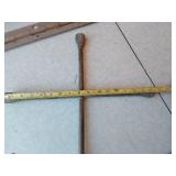 Assorted Farm Parts and Tools including Chains, Clamps, and Drill Bits