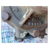Hypro 7700N Model Pump and Large Metal Funnel