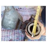 Hypro 7700N Model Pump and Large Metal Funnel