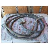 Heavy Duty Electrical Extension Cord with Plug and Outlet Box - Weather Cracked