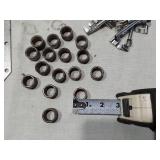 Mixed Mechanical Parts Lot including Gears, Springs, and Hubs