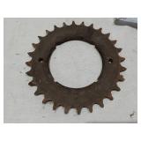 Mixed Mechanical Parts Lot including Gears, Springs, and Hubs