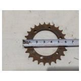 Mixed Mechanical Parts Lot including Gears, Springs, and Hubs