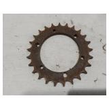 Mixed Mechanical Parts Lot including Gears, Springs, and Hubs