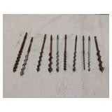 Auger Drill Bits in Various Sizes