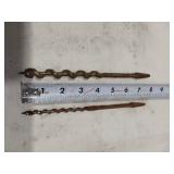 Auger Drill Bits in Various Sizes