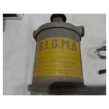 Automotive Parts including S.I.G.M.A Fuel Filter, Gaskets, and Wiring