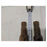 Pair of PTO Adapters - One is slightly bent