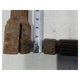 Pair of PTO Adapters - One is slightly bent