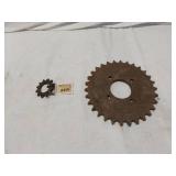 Martin Sprocket HS80401200 Sprocket #40 Chain and Large Gear