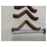 Lot of 3 Metal Brackets