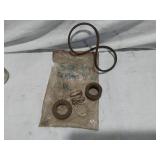 Lot of Various Mechanical Hardware and Fittings such as bolts, nuts, washers, U-bolts, and fittings
