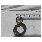 Lot of Various Mechanical Hardware and Fittings such as bolts, nuts, washers, U-bolts, and fittings