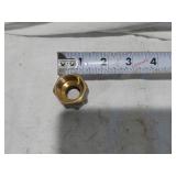 Lot of Various Mechanical Hardware and Fittings such as bolts, nuts, washers, U-bolts, and fittings