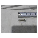 Lot of Various Mechanical Hardware and Fittings such as bolts, nuts, washers, U-bolts, and fittings