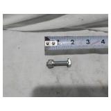 Lot of Various Mechanical Hardware and Fittings such as bolts, nuts, washers, U-bolts, and fittings