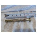 Lot of Various Mechanical Hardware and Fittings such as bolts, nuts, washers, U-bolts, and fittings