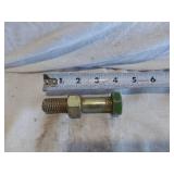 Lot of Various Mechanical Hardware and Fittings such as bolts, nuts, washers, U-bolts, and fittings