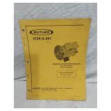 Vintage Equipment Manuals - 1943 War Department Technical Manual on welding, WD45 Tractor, Shaw-Dual Riding Mowers, 171 Stir-Ator and More