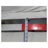 Tail light assembly with bracket and reflective strip