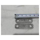 Bearing kit including Part 502, various metal plates, and hardware components
