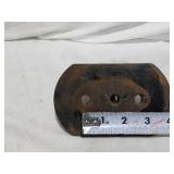 Bearing kit including Part 502, various metal plates, and hardware components