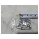Mixed Brand Lot of Farm Equipment Parts including clevis pins, cotter pins, a quick coupler, and more