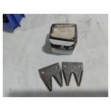 Mixed Brand Lot of Farm Equipment Parts including clevis pins, cotter pins, a quick coupler, and more