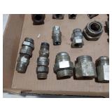 Assorted Hydraulic Fittings and Connectors