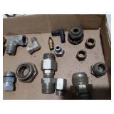 Assorted Hydraulic Fittings and Connectors