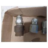 Assorted Hydraulic Fittings and Connectors