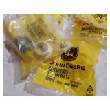 John Deere Parts and Electronics Assortment including Wiring Harnesses, Control Modules, and Various Components - As Pictured