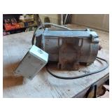 Franklin Electric 1/2 HP Motor Model 1102505401 with Electrical Box - Unable to test
