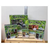 Five-Piece Lot – McFarlane Toys Rick and Morty Building Kits (New in Box, 2016) Five-Piece Lot – McFarlane Toys Rick and Morty Building Kits (New in Box, 2016)