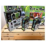 Five-Piece Lot – McFarlane Toys Rick and Morty Building Kits (New in Box, 2016) Five-Piece Lot – McFarlane Toys Rick and Morty Building Kits (New in Box, 2016)