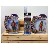 Guardians of the Galaxy Action Figures Lot 5" Gamora, Groot, Drax, Star-Lord & Rocket and Nano Miniature Metal Set Guardians of the Galaxy Action Figures Lot 5" Gamora, Groot, Drax, Star-Lord & Rocket and Nano Miniature Metal Set