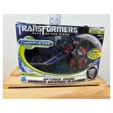 Transformers Optimus Prime Action Set from the Dark of the Moon movie 3-in-1 converting Cyberverse Transformers Optimus Prime Action Set from the Dark of the Moon movie 3-in-1 converting Cyberverse