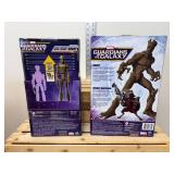 Set of six large-scale 12" Guardians of the Galaxy action figures from Hasbro’s 2016 Titan Hero Series Set of six large-scale 12" Guardians of the Galaxy action figures from Hasbro’s 2016 Titan Hero Series