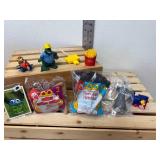 7-Piece Lot of Vintage McDonald’s Happy Meal Toys from the 80s & 90s 1987 Transformer fries, 1990s Dinosaurs 7-Piece Lot of Vintage McDonald’s Happy Meal Toys from the 80s & 90s 1987 Transformer fries, 1990s Dinosaurs