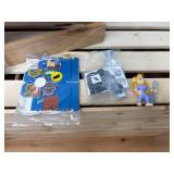 6-Piece Lot of New in Package Assorted Cereal and Hardees Prize Toys Flintstones, Smurfs, Spiderman 6-Piece Lot of New in Package Assorted Cereal and Hardees Prize Toys Flintstones, Smurfs, Spiderman