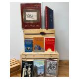 8 Assorted American History & Western Life Book Collection; Civil War Art, Our American Heritage, Ranch Life with Teddy Roosevelt 8 Assorted American History & Western Life Book Collection; Civil War Art, Our American Heritage, Ranch Life with Teddy Roosevelt