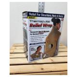 New in Box Thermapulse Relieve Wrap – Therapeutic Heat & Massage New in Box Thermapulse Relieve Wrap – Therapeutic Heat & Massage